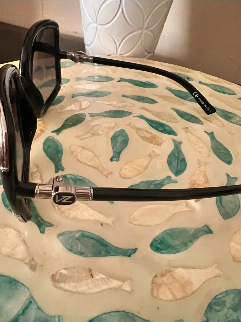 Von Zipper Black Oversized “Alotta”Sunglasses